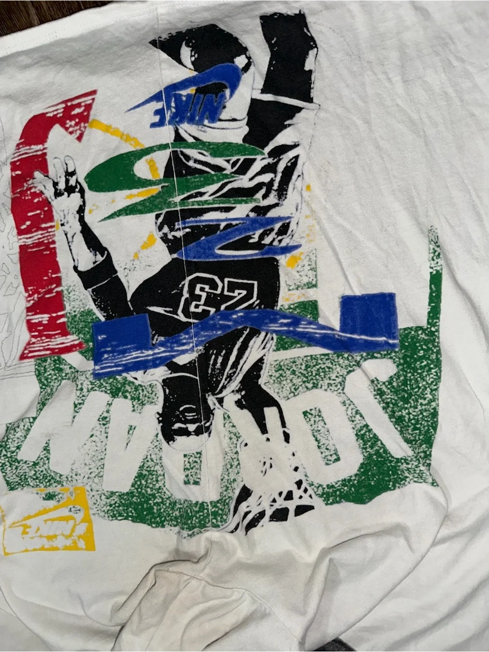 Greatness Nike Air Jordan MJ DNA CJ6093-657 the Nike Tee large Abstract AOP